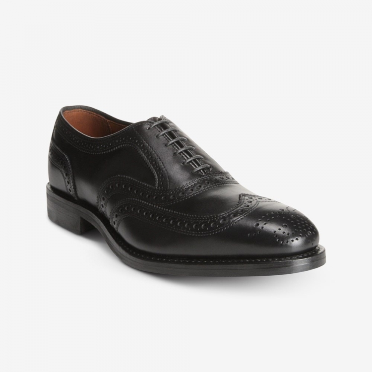 Allen Edmonds McAllister Wingtip Oxford Dress Shoe with Dainite Sole Black GQF0jLoe - Click Image to Close