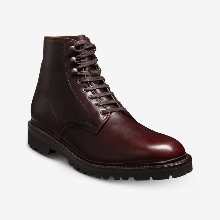 Allen Edmonds Higgins Mill Weatherproof Boot with Lug Sole Burgundy mnGwxMh0 - Click Image to Close