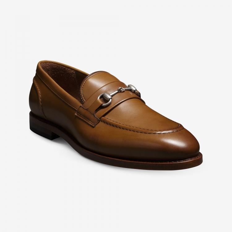 Allen Edmonds Randolph Bit Loafer Walnut Leather ldmU8OJy - Click Image to Close