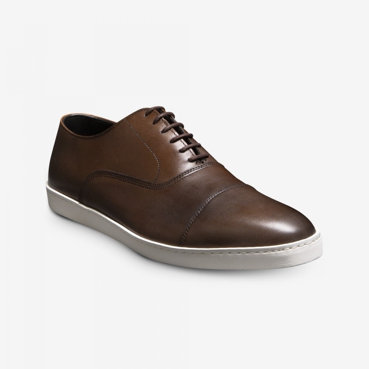 Allen Edmonds Park Avenue Oxford Dress Sneaker Bourbon Brown EkEkhsGp - Click Image to Close