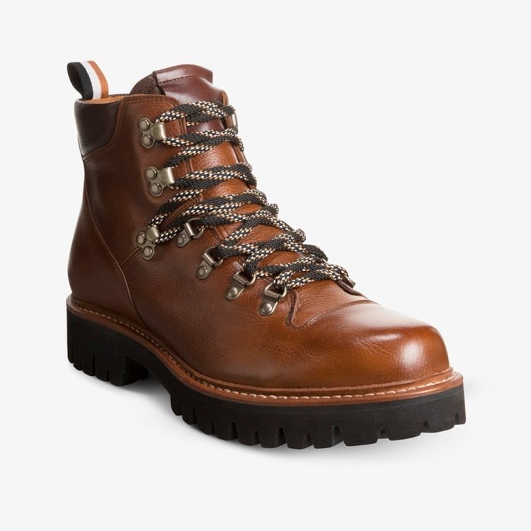 Allen Edmonds Aspen Hiker Weatherproof Lug Boot? Tan Grain KarVfVKc - Click Image to Close