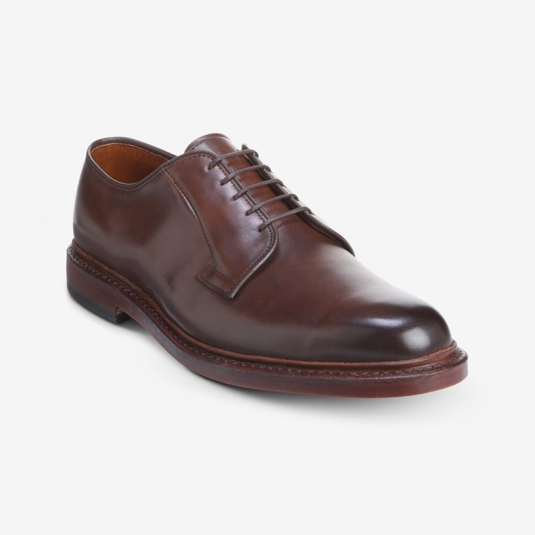 Allen Edmonds Leeds Dress Plain-toe Blucher Dress Shoe Cigar D6g5dHVM - Click Image to Close