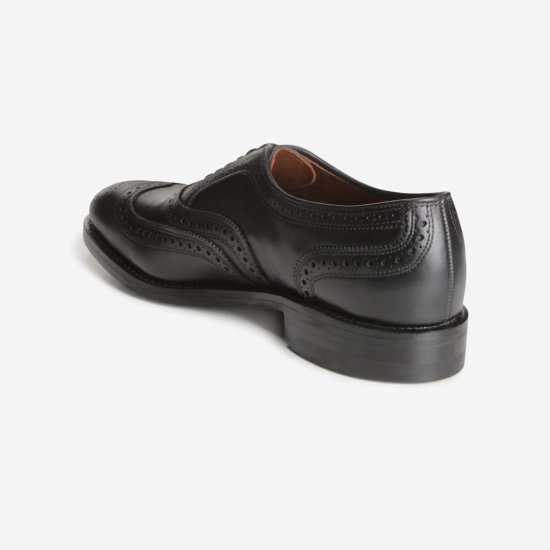 Allen Edmonds McAllister Wingtip Oxford Dress Shoe with Dainite Sole Black GQF0jLoe