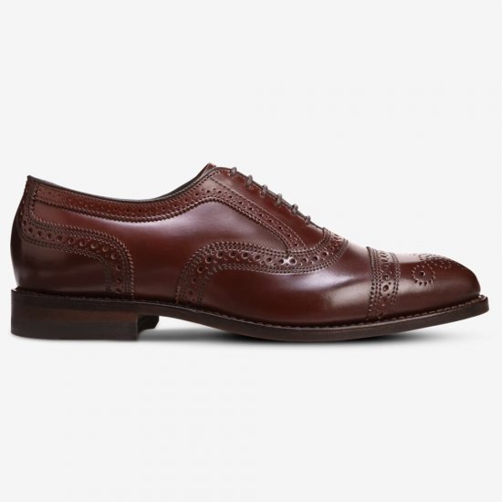 Allen Edmonds Strand Shell Cordovan Cap-toe Oxford Dress Shoe Chili Cordovan zVacT97c