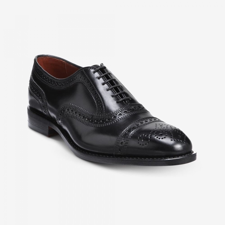 Allen Edmonds Strand Shell Cordovan Cap-toe Oxford Dress Shoe Black Cordovan cLm8Vty8 - Click Image to Close