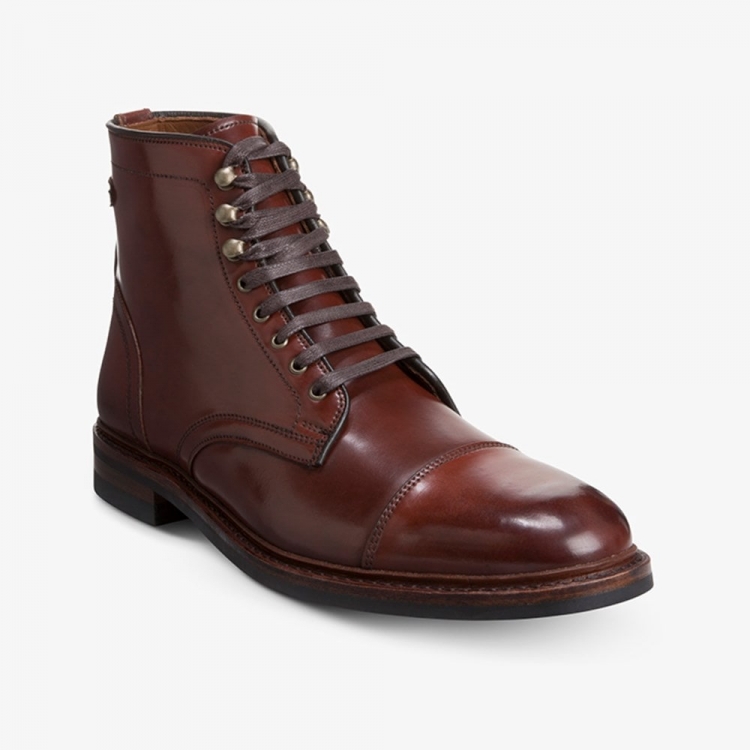 Allen Edmonds Landon Shell Cordovan Cap-toe Dress Boot Chili Cordovan vZwZyeo7 - Click Image to Close