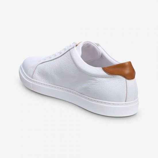 Allen Edmonds Courtside Sneaker White qbibSP6R