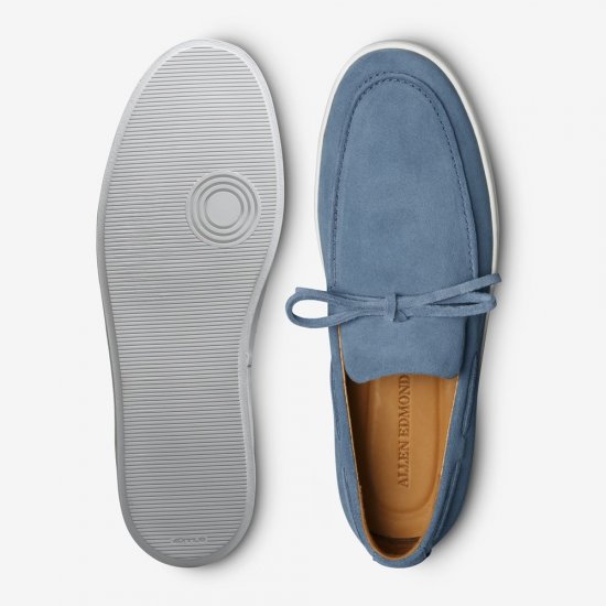 Allen Edmonds Santa Rosa Slip-on Sneaker Denim Suede Av20bcXY