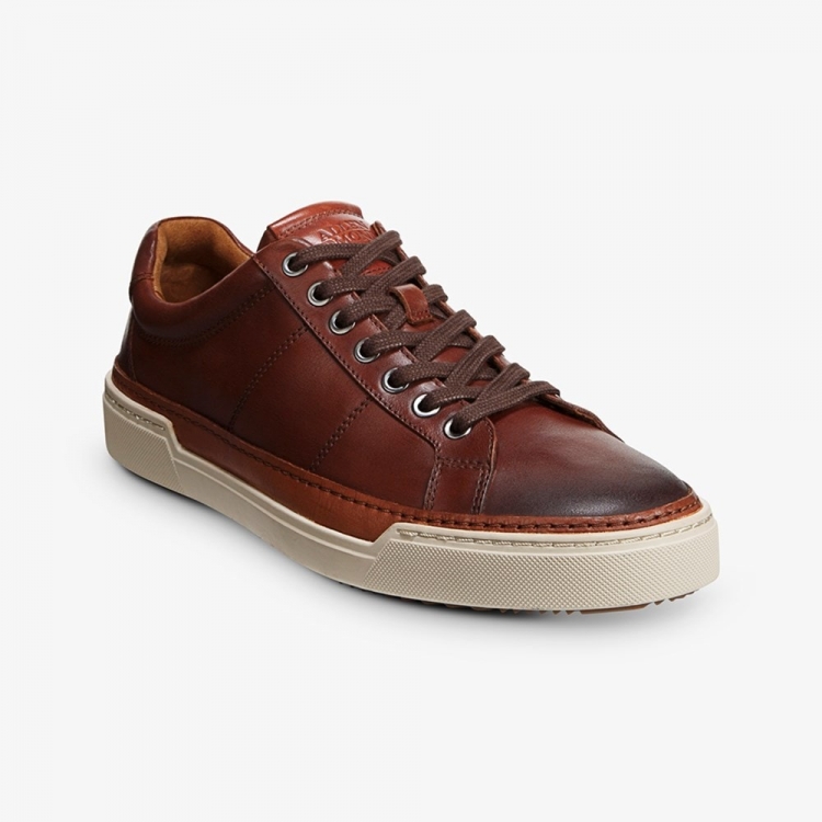 Allen Edmonds Porter City Derby Sneaker Chili e8af2O9J - Click Image to Close