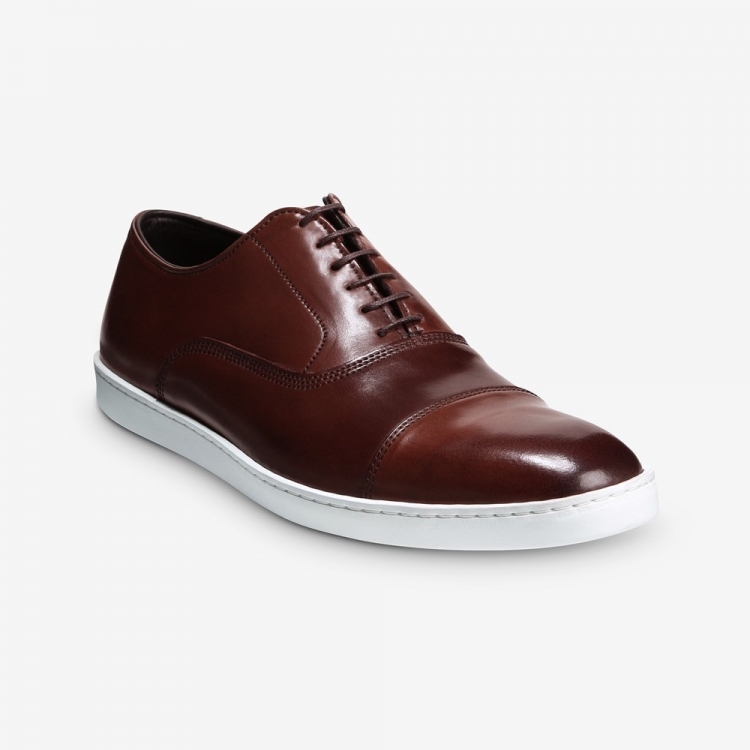 Allen Edmonds Park Avenue Shell Cordovan Oxford Dress Sneaker Chili Cordovan HgJpsXpd - Click Image to Close