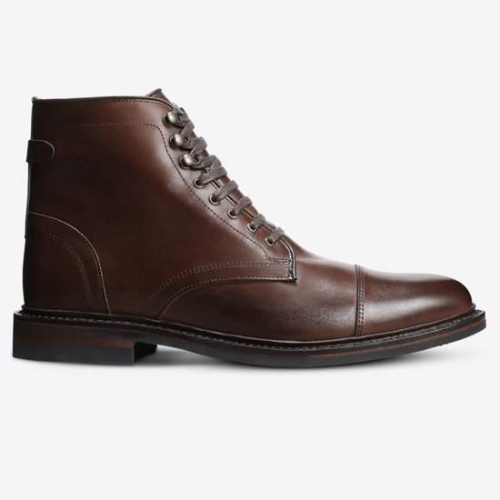 Allen Edmonds Landon Cap-toe Boot Mahogany Brown 5lcmNGFA