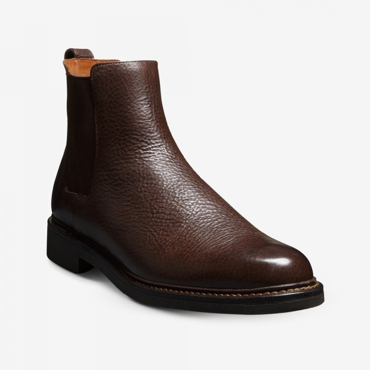 Allen Edmonds Denali Chelsea Boot Brown CJIPEslm - Click Image to Close