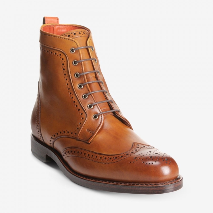 Allen Edmonds Dalton Wingtip Dress Boot? Walnut Brown GCfaXeR2 - Click Image to Close