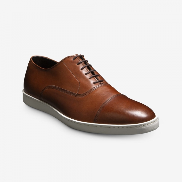 Allen Edmonds Park Avenue Oxford Dress Sneaker Chili kYKSy82i - Click Image to Close