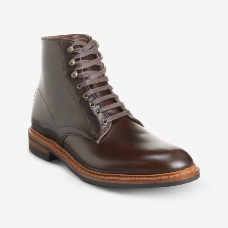 Allen Edmonds Higgins Mill Boot with Shell Cordovan Leather? Brown Cordovan AFWo2P8E - Click Image to Close