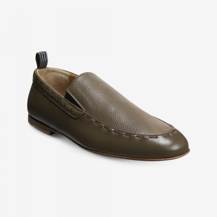 Allen Edmonds Bula Casual Loafer by Armando Cabral Olive 9AQYEOsU - Click Image to Close