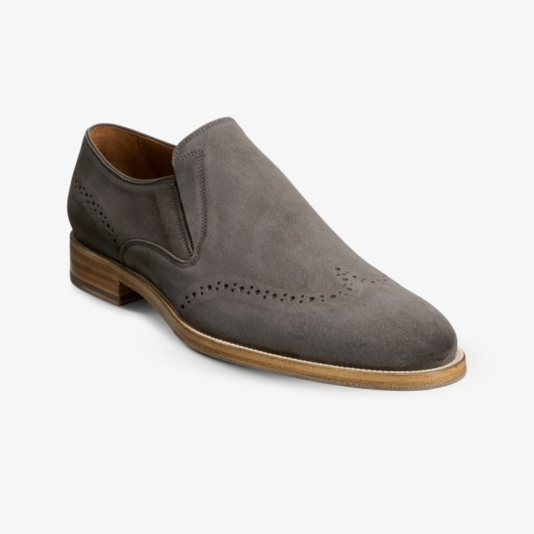 Allen Edmonds Lucca Slip-on Anthracite LYWVuGBZ - Click Image to Close