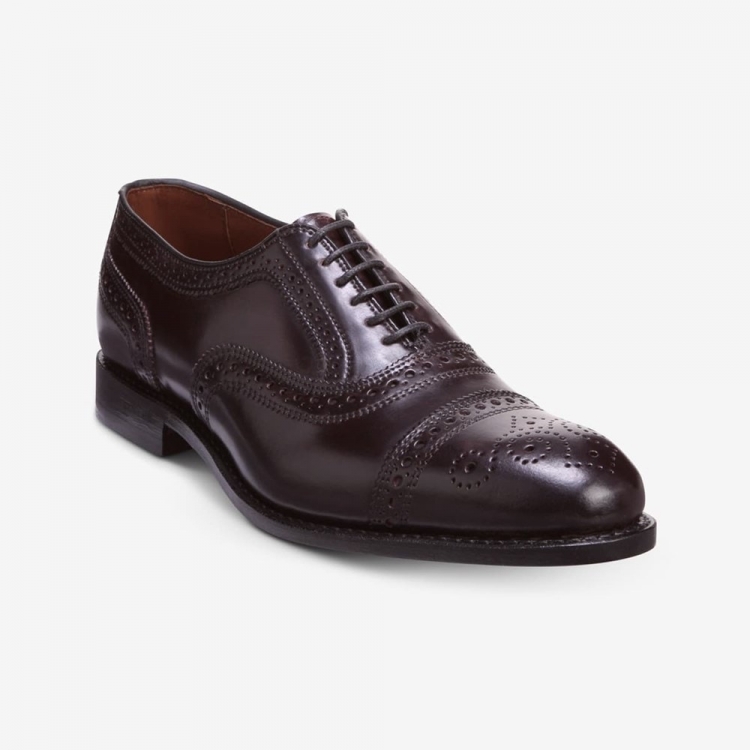 Allen Edmonds Strand Shell Cordovan Cap-toe Oxford Dress Shoe Burgundy Cordovan aLMM8N1l - Click Image to Close