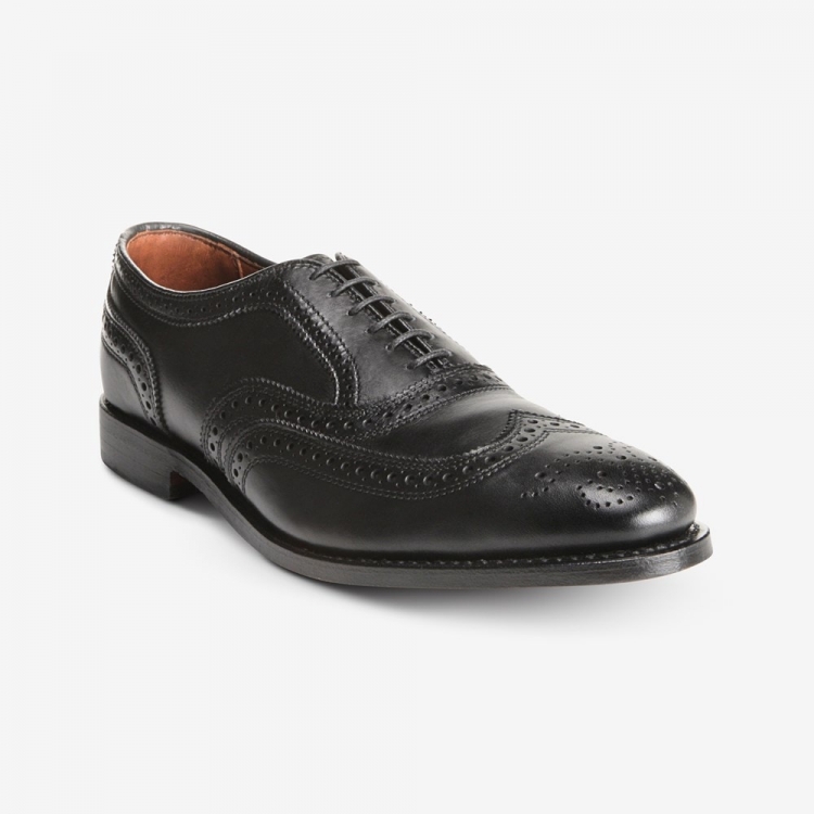 Allen Edmonds McAllister Wingtip Oxford Dress Shoe Black Z2cA56Di - Click Image to Close