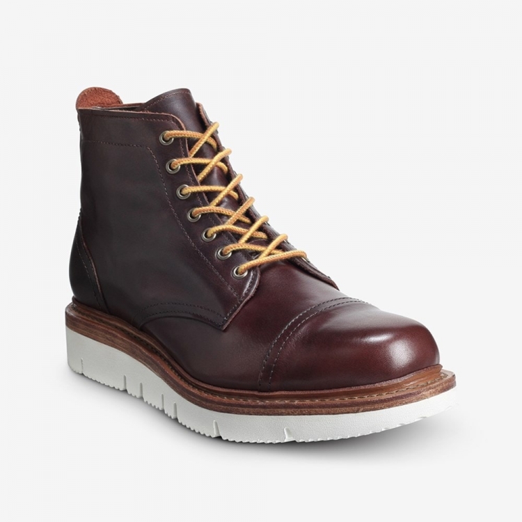 Allen Edmonds Park City Lace-up Weatherproof Boot Burgundy cIWgLJ65 - Click Image to Close