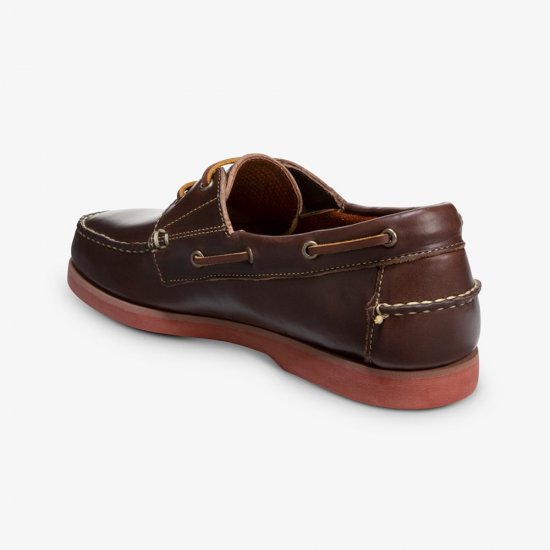 Allen Edmonds Force 10 Boat Shoe Brown tRRLHb0A