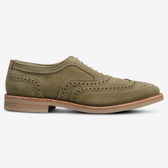 Allen Edmonds Neumok Suede Wingtip Oxford? Sage Green NXhR5OxQ