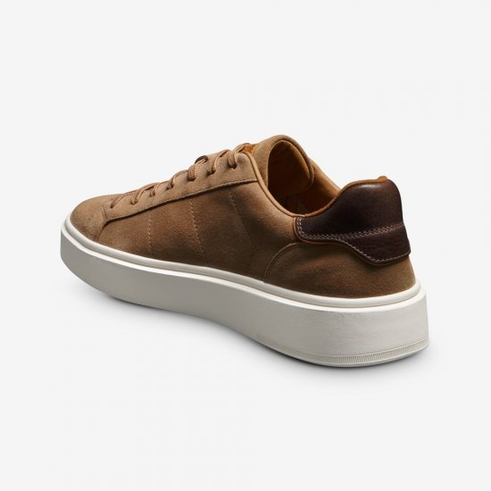 Allen Edmonds Oliver Lace-up Sneaker Sandstone Suede Xn0qwnUp