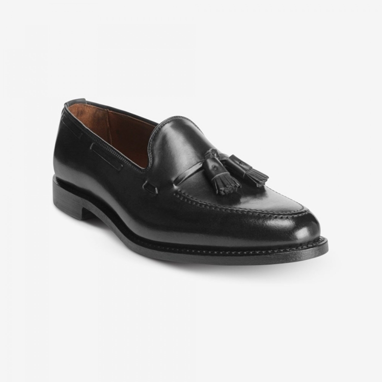 Allen Edmonds Grayson Shell Cordovan Tassel Loafer Black Cordovan k2oS1qJI - Click Image to Close