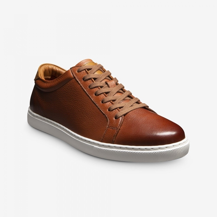 Allen Edmonds Courtside Sneaker Chili Leather cwsxGA0i - Click Image to Close