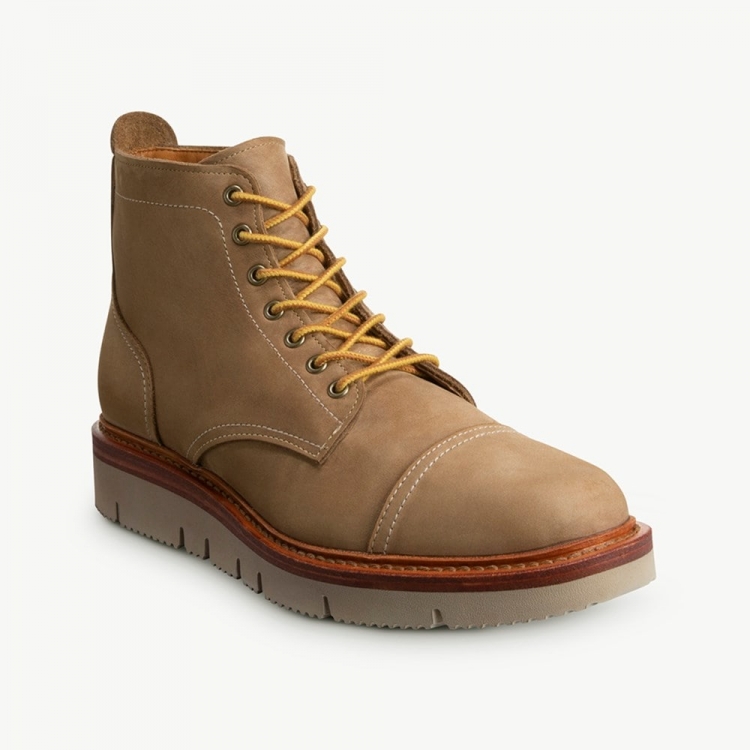 Allen Edmonds Park City Lace-up Weatherproof Boot Tan 3CurubeS - Click Image to Close