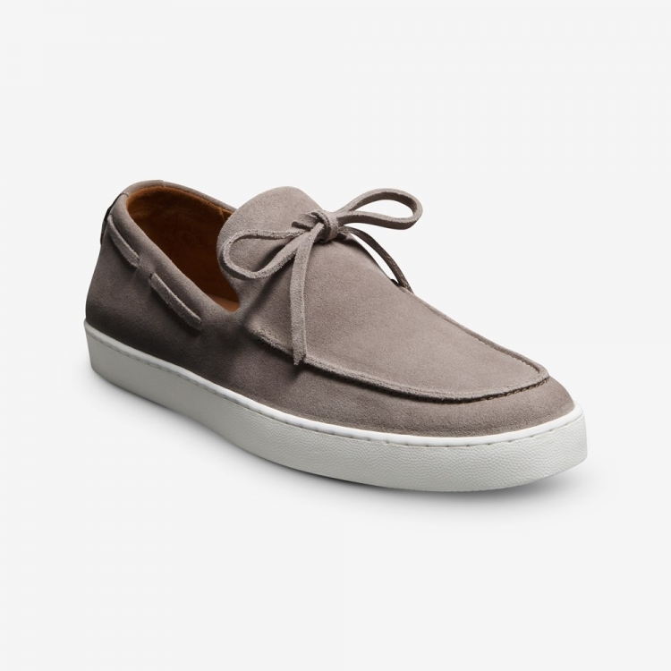 Allen Edmonds Santa Rosa Slip-on Sneaker Grey Suede c9VlloFN - Click Image to Close