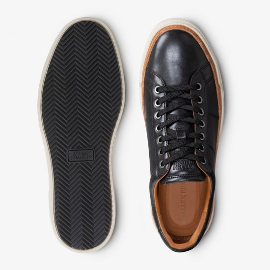 Allen Edmonds Porter City Derby Sneaker Black idWrlEuS