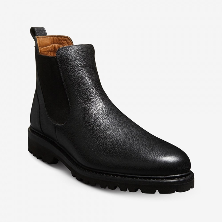 Allen Edmonds Grafton Chelsea Boot Black 7Zzu9pRS - Click Image to Close