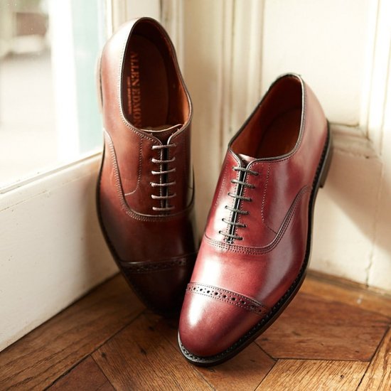 Allen Edmonds Fifth Avenue Cap-Toe Oxford Dress Shoe Oxblood Qb1Iublr