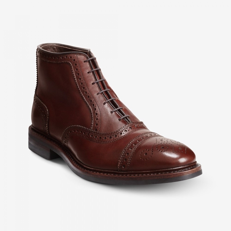 Allen Edmonds Hamilton Weatherproof Oxford Dress Boot Chili kxIfEGt6 - Click Image to Close