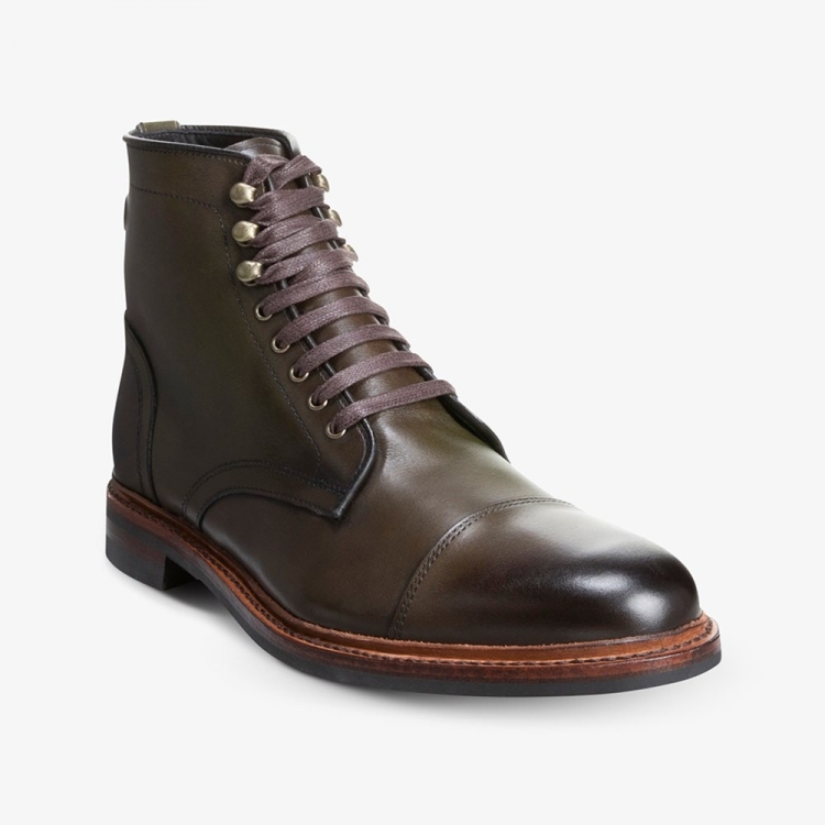 Allen Edmonds Landon Cap-toe Boot Olive 5nb8pHTM - Click Image to Close